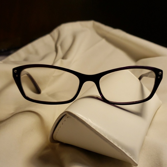 bebe Accessories - Plum Bebe Cat eye Frames with a bit of bling